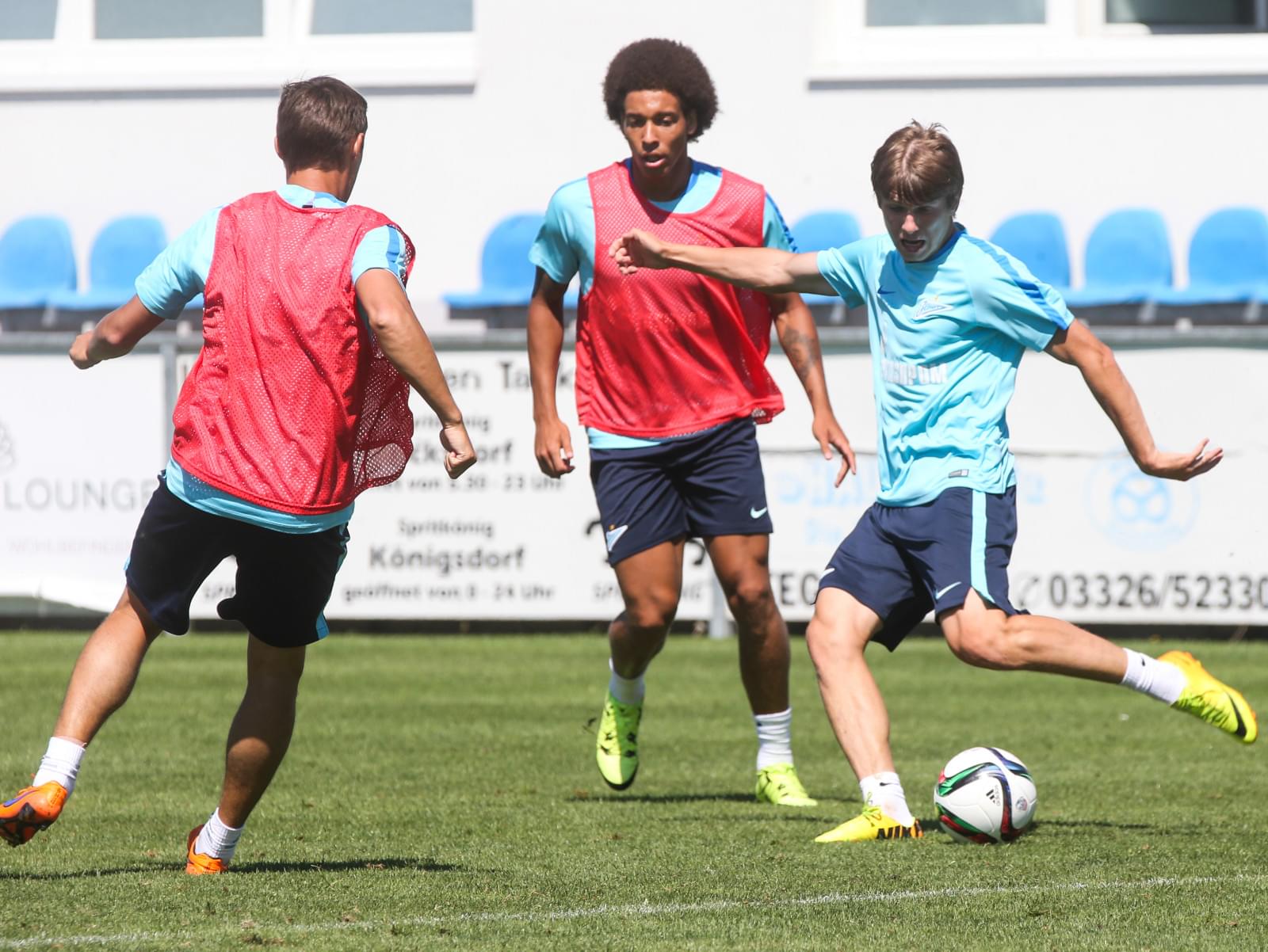 Сборы в Австрии: 11 июля, утренняя тренировка