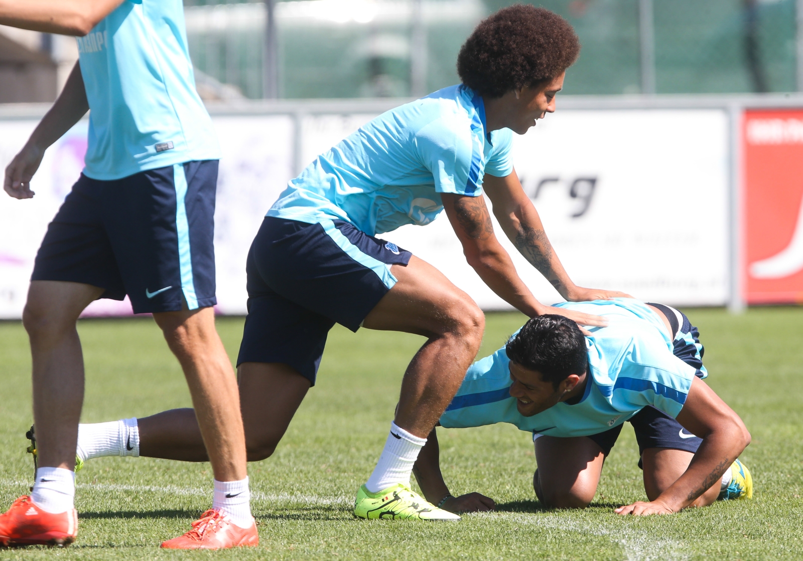 Сборы в Австрии: 11 июля, утренняя тренировка