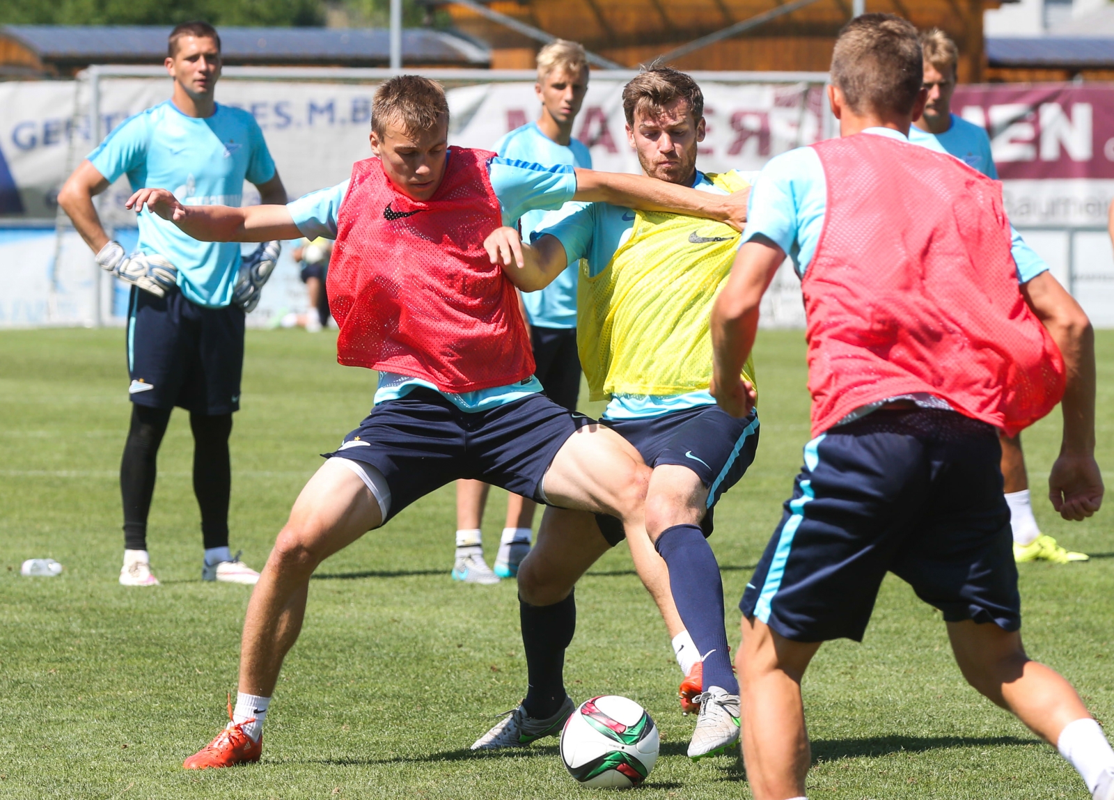 Сборы в Австрии: 11 июля, утренняя тренировка