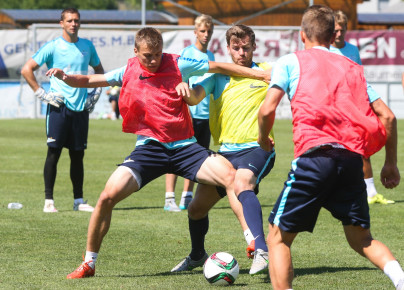 Сборы в Австрии: 11 июля, утренняя тренировка