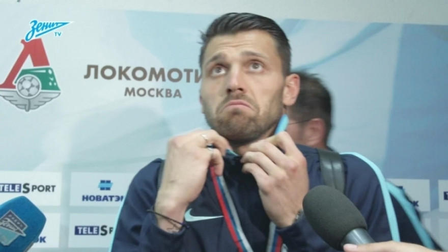 Интервью с Юрием Лодыгиным после матча с «Локомотивом»