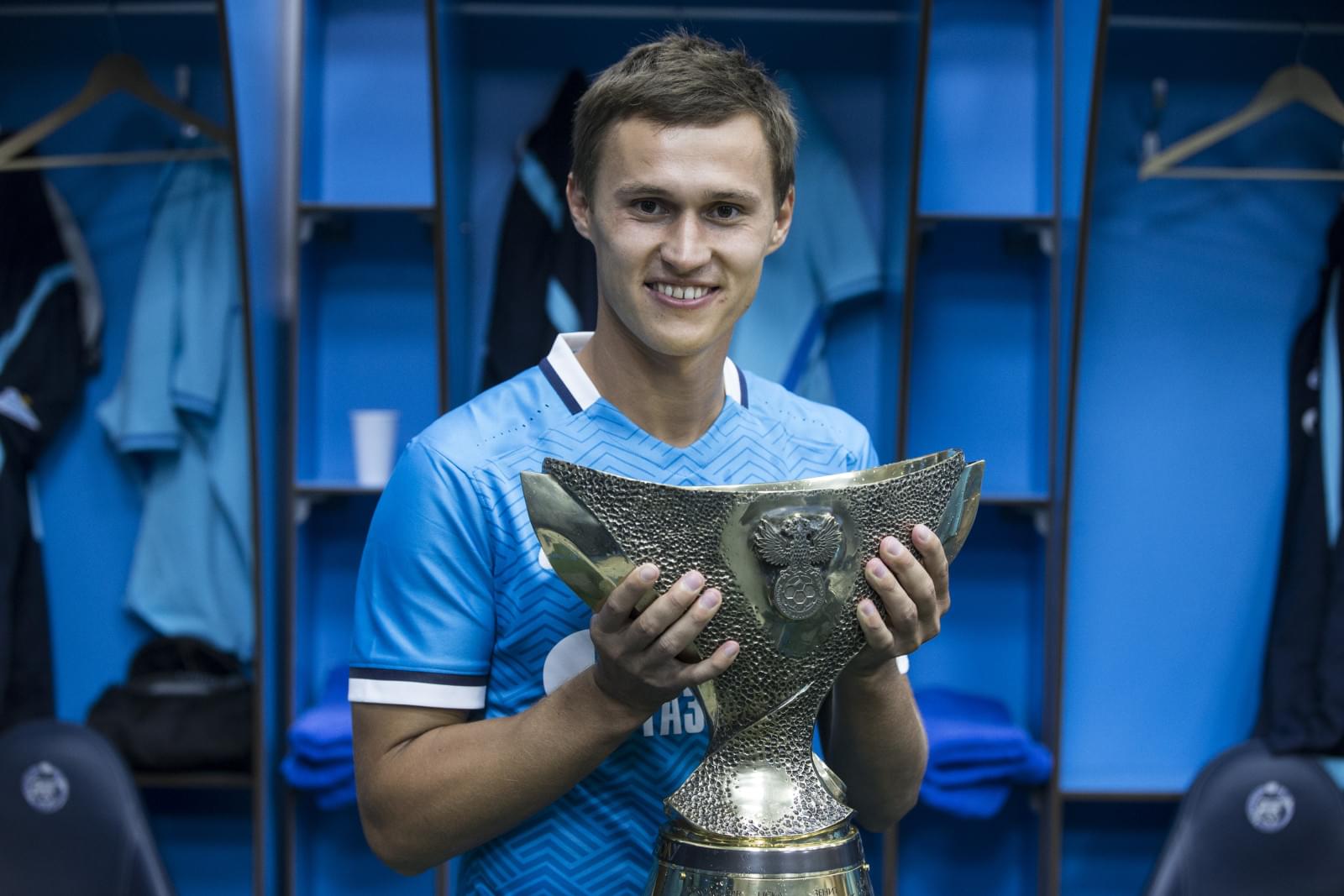 Празднование в раздевалке после матча Суперкубок России 2015, «Зенит» — «Локомотив»