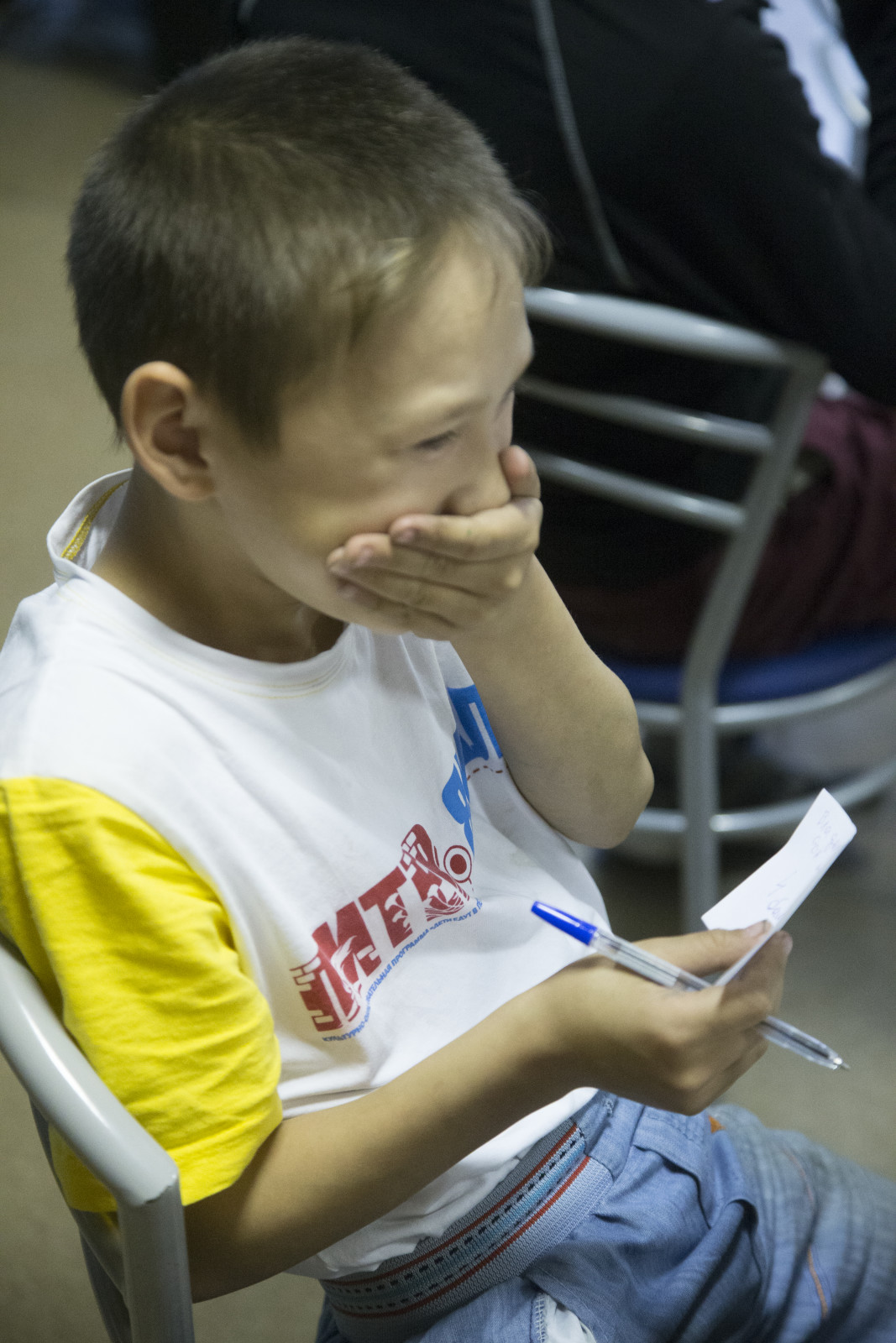 Голубой Лев посетил детский лагерь в Ольгино