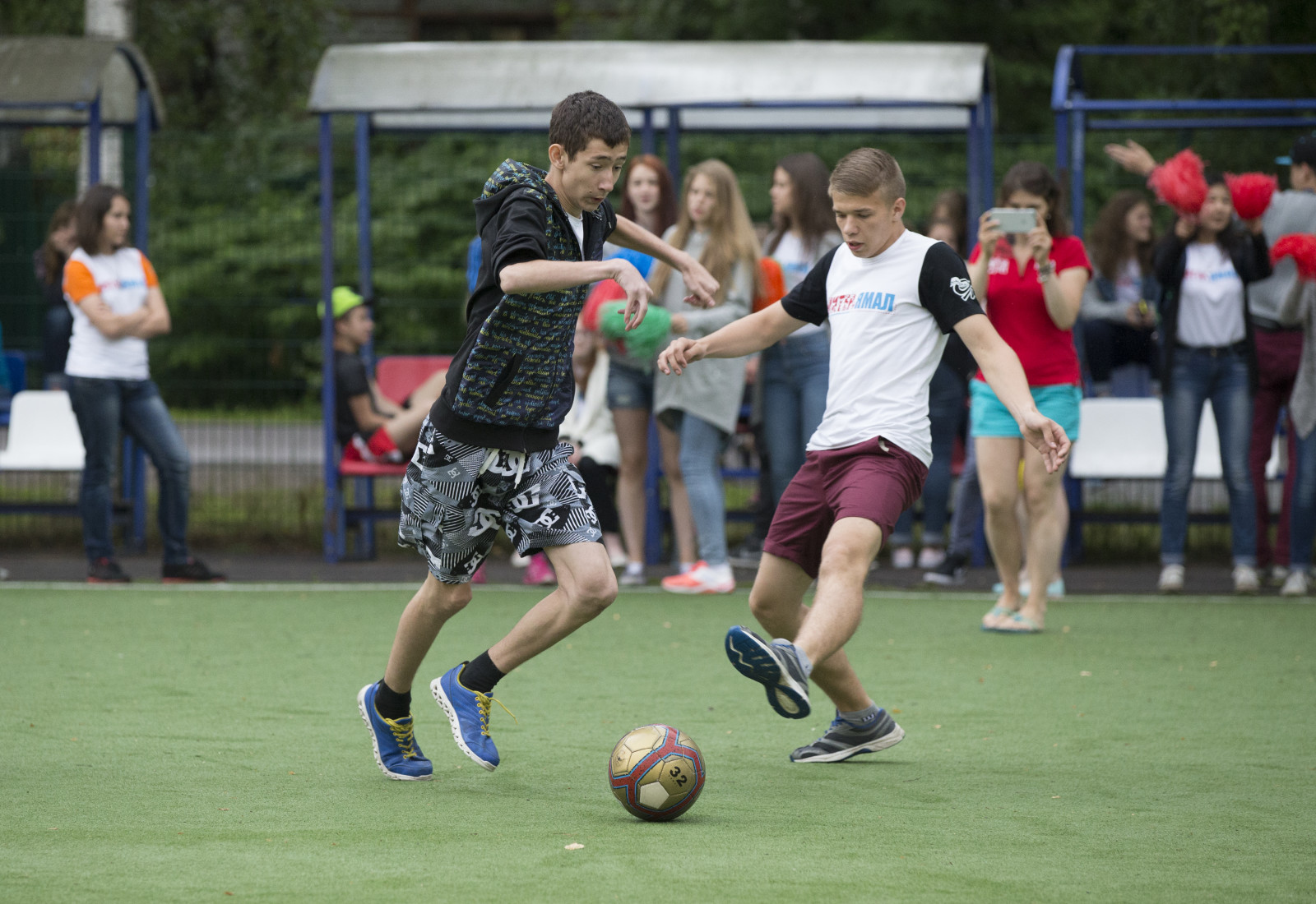 Голубой Лев посетил детский лагерь в Ольгино