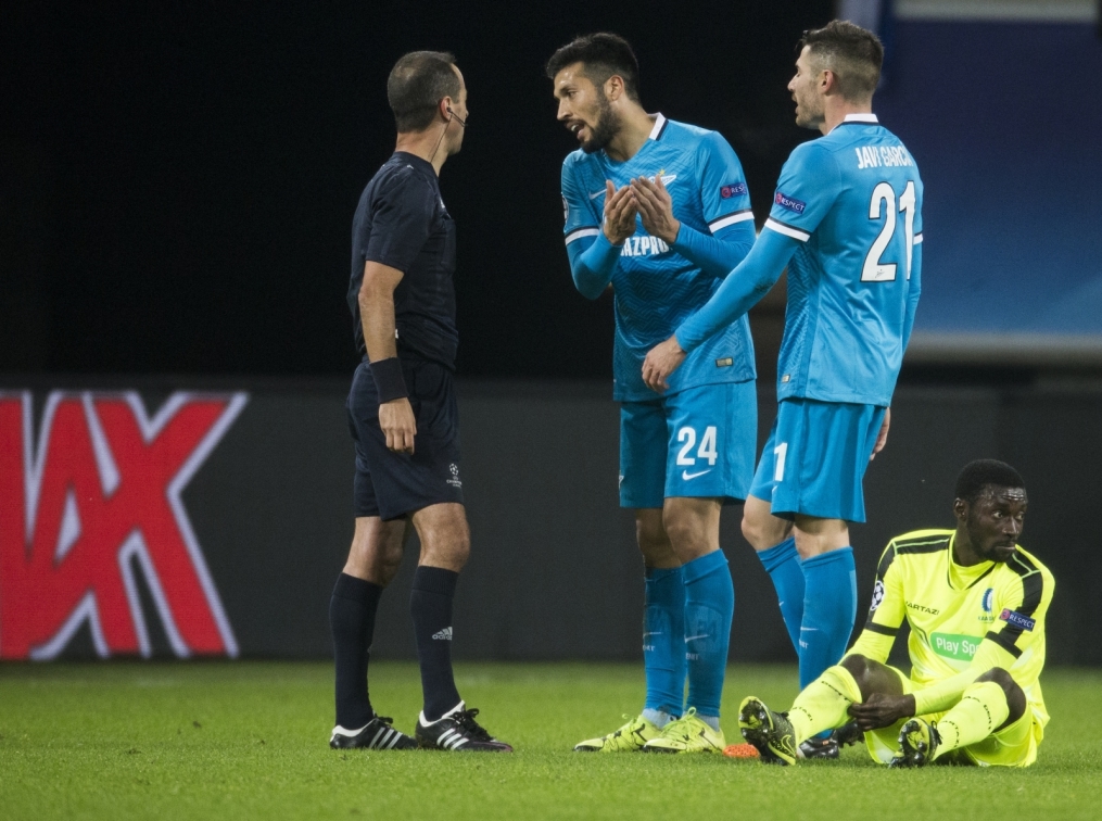 Лига Чемпионов УЕФА 2015/16, «Гент» — «Зенит»