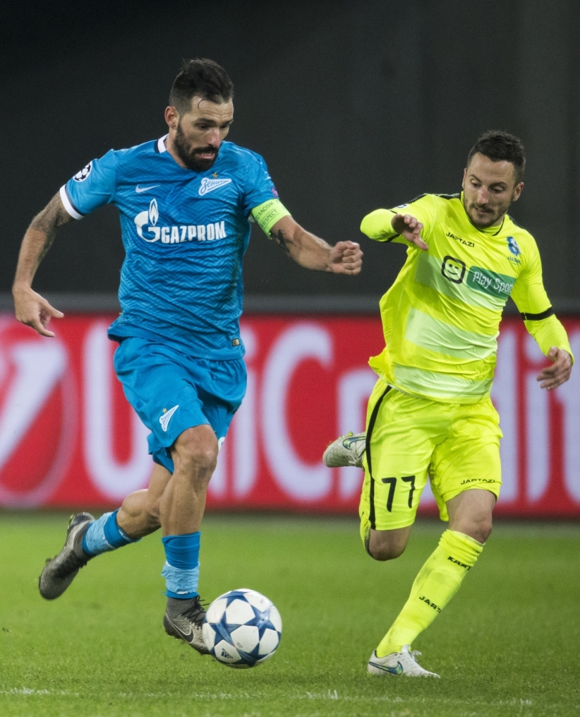 Лига Чемпионов УЕФА 2015/16, «Гент» — «Зенит»