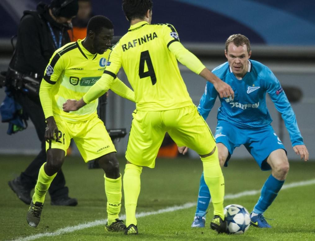 Лига Чемпионов УЕФА 2015/16, «Гент» — «Зенит»