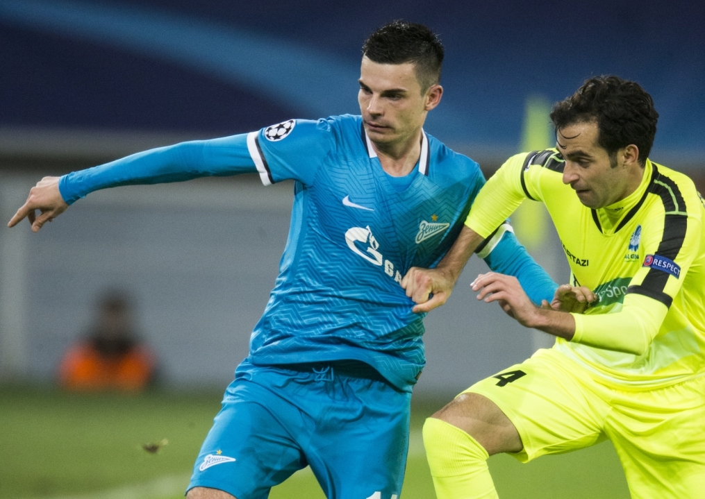 Лига Чемпионов УЕФА 2015/16, «Гент» — «Зенит»