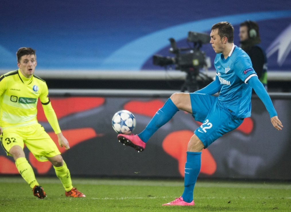 Лига Чемпионов УЕФА 2015/16, «Гент» — «Зенит»