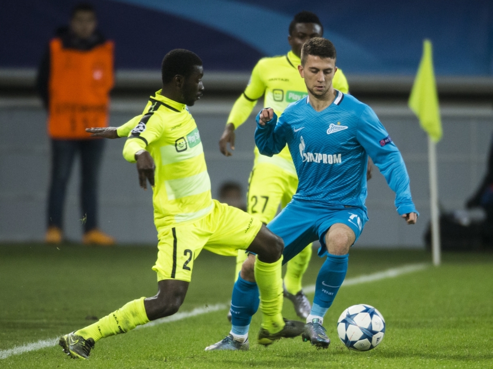 Лига Чемпионов УЕФА 2015/16, «Гент» — «Зенит»