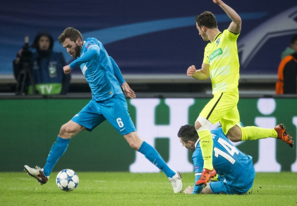 Лига Чемпионов УЕФА 2015/16, «Гент» — «Зенит»
