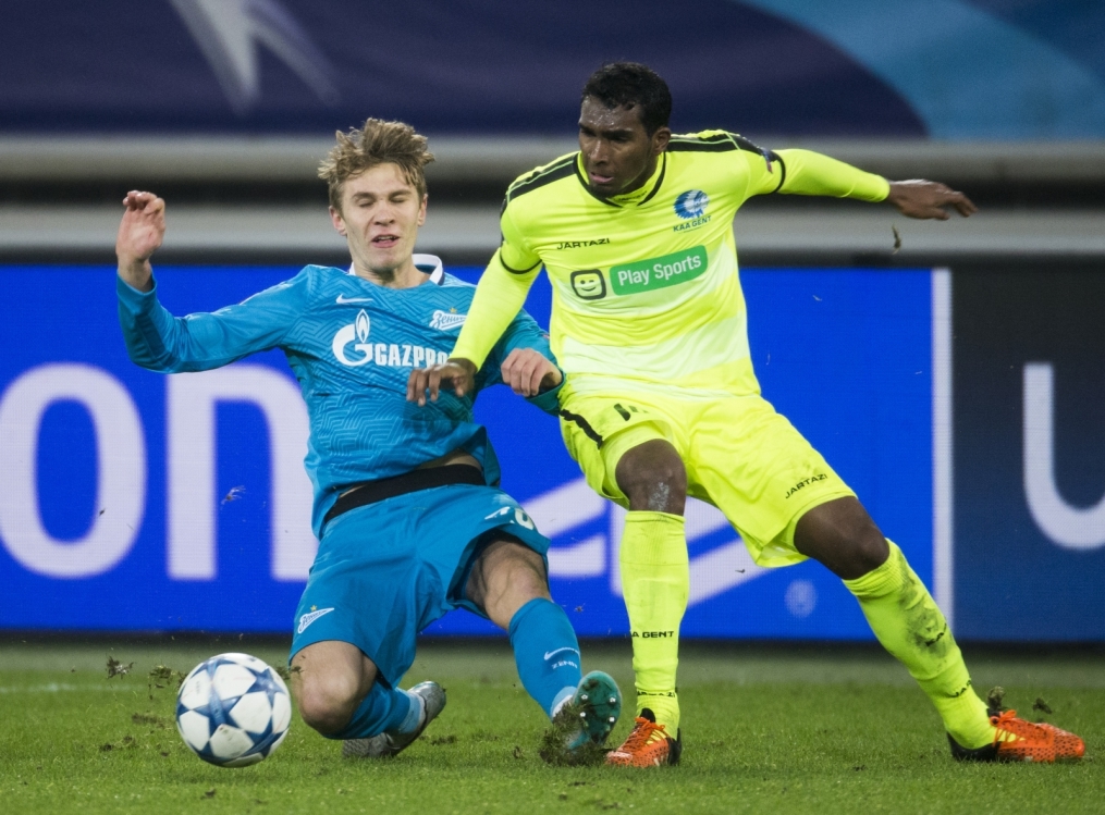 Лига Чемпионов УЕФА 2015/16, «Гент» — «Зенит»