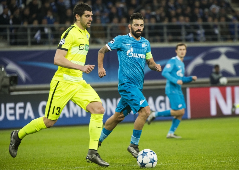 Лига Чемпионов УЕФА 2015/16, «Гент» — «Зенит»