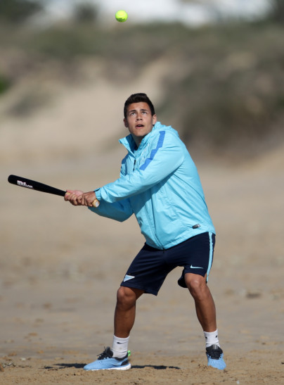 Футболисты «Зенита»-2 сыграли в лапту