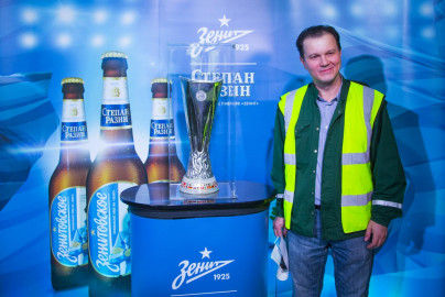 Торжественная закладка нового пива «Зенитовское»