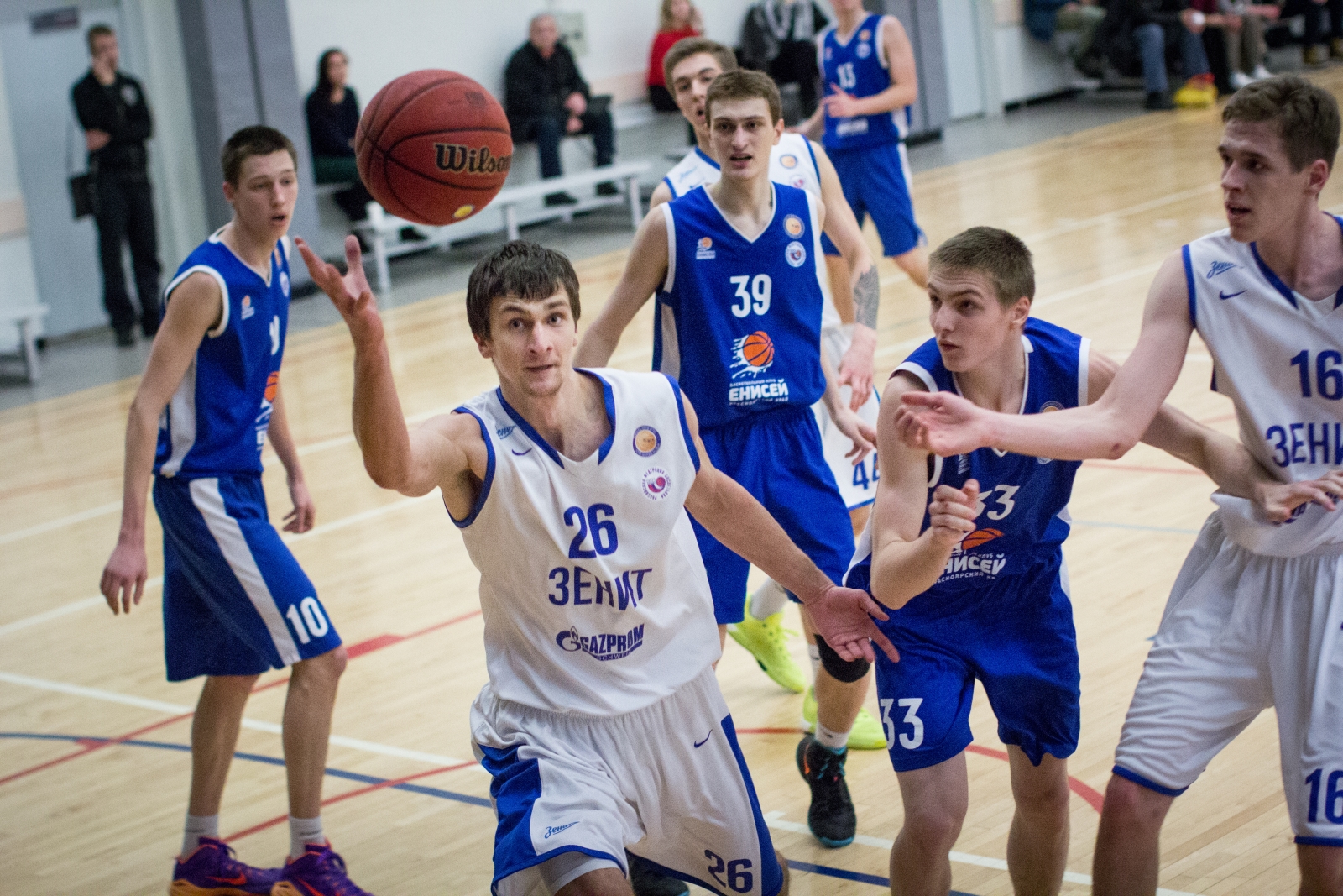 Единая Молодежная Лига ВТБ 2015/2016, «Зенит» — «Енисей»