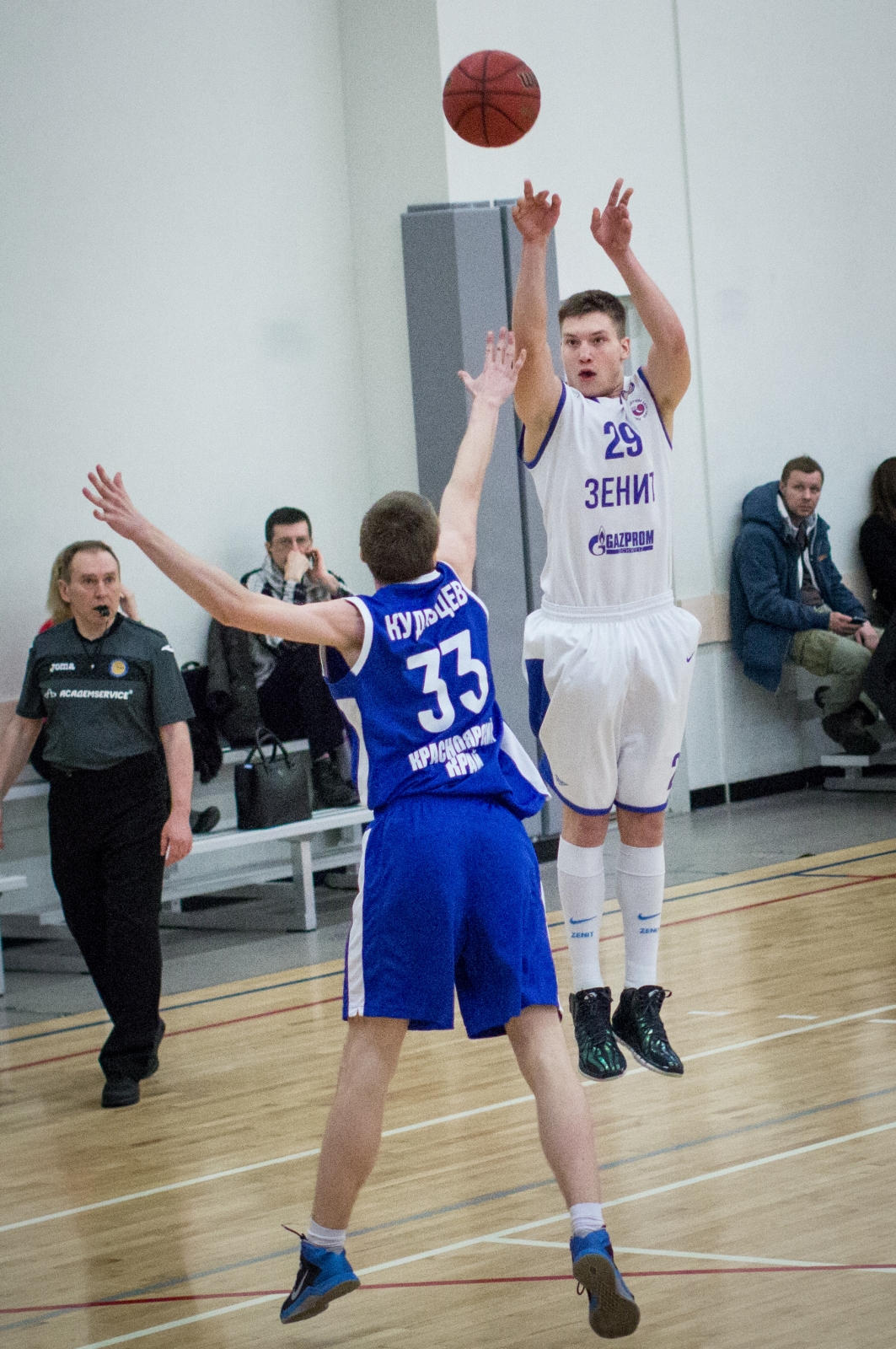 Единая Молодежная Лига ВТБ 2015/2016, «Зенит» — «Енисей»