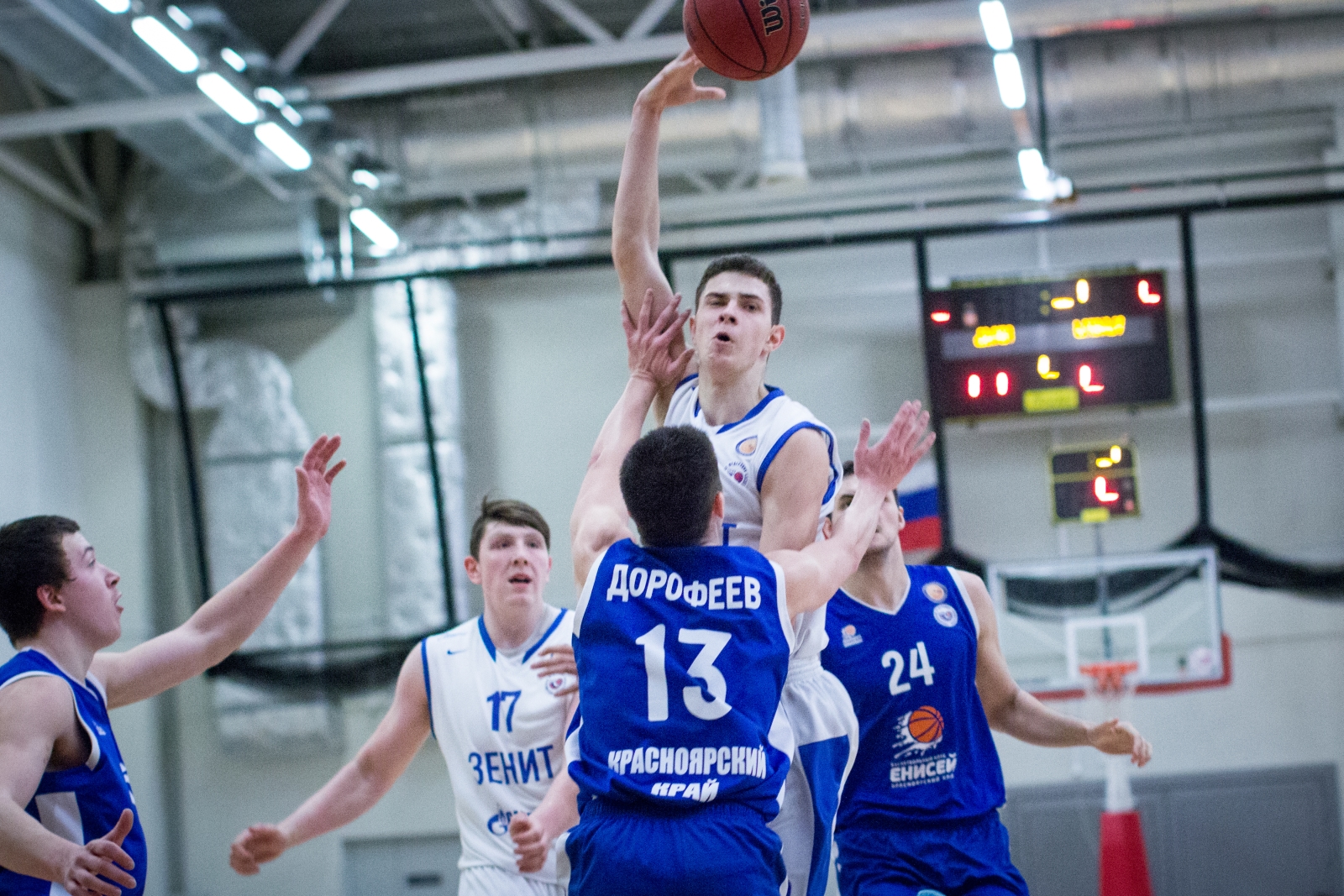 Единая Молодежная Лига ВТБ 2015/2016, «Зенит» — «Енисей»