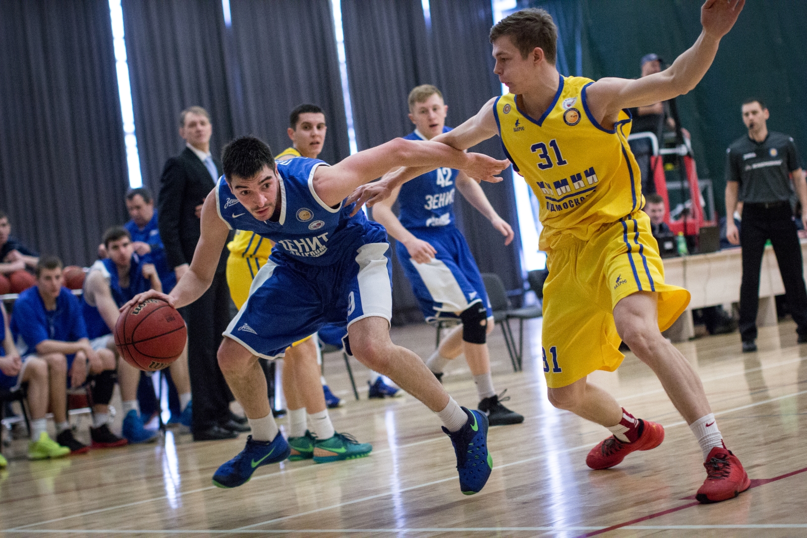 Единая Молодежная Лига ВТБ 2015/2016, «Зенит» — «Химки»