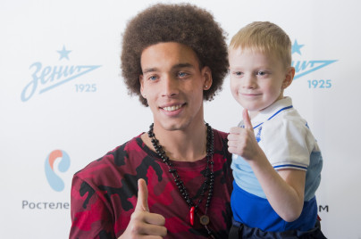 Автограф-сессия Акселя Витселя и Юрия Лодыгина