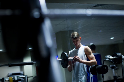 Тренировка основного состава БК «Зенит» перед матчем Единой лиги ВТБ 2015/2016 «Зенит» — «Астана»