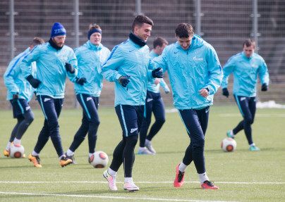 Тренировка «Зенита»-2