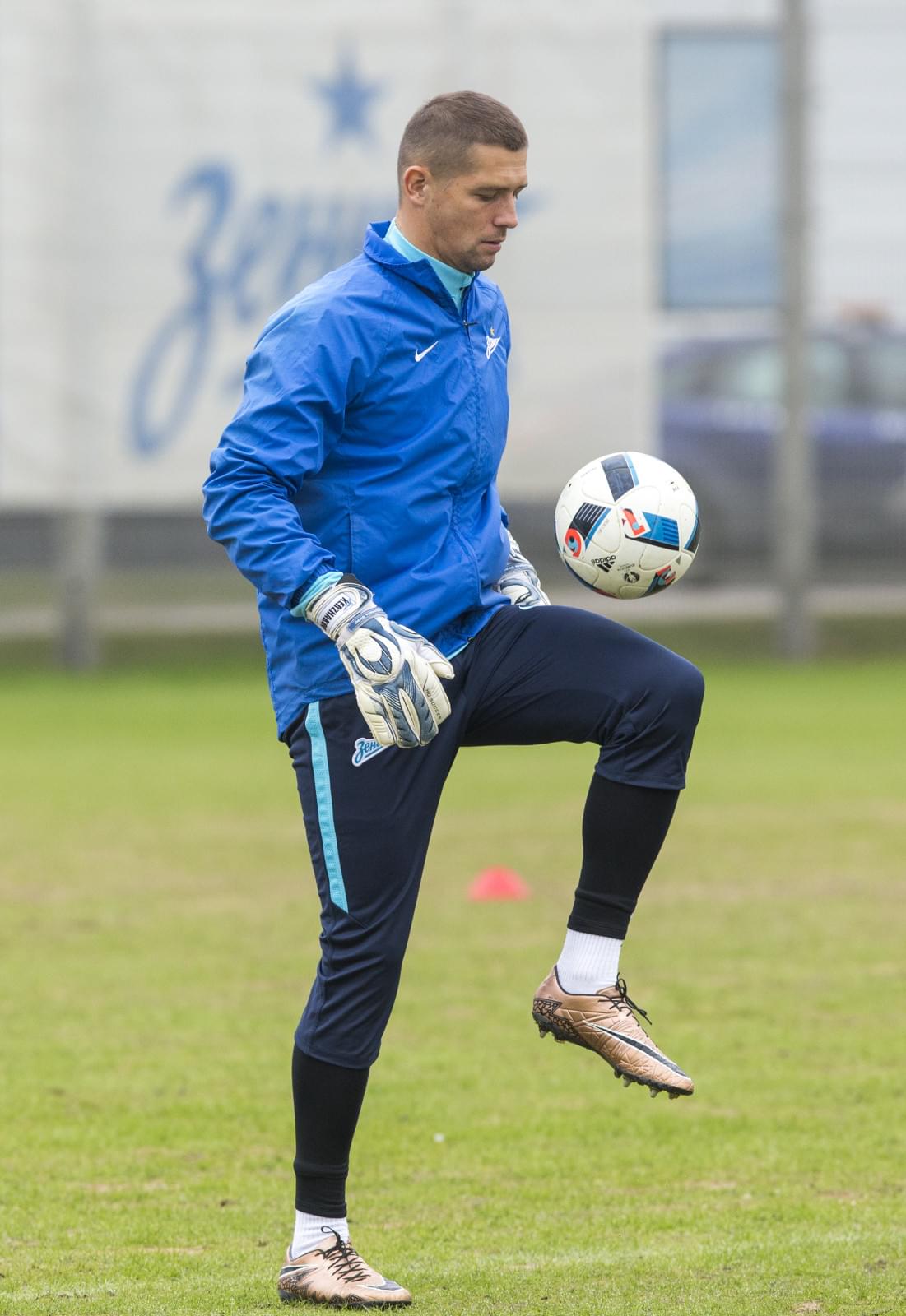 Тренировка «Зенита» перед матчем с ЦСКА