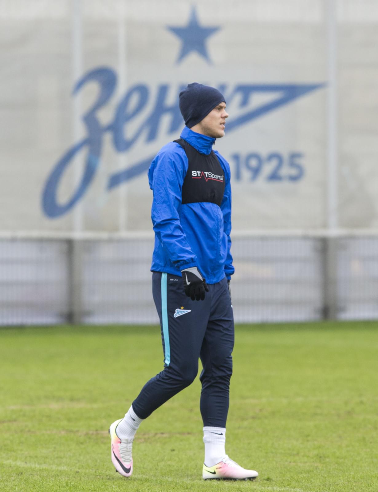 Тренировка «Зенита» перед матчем с ЦСКА