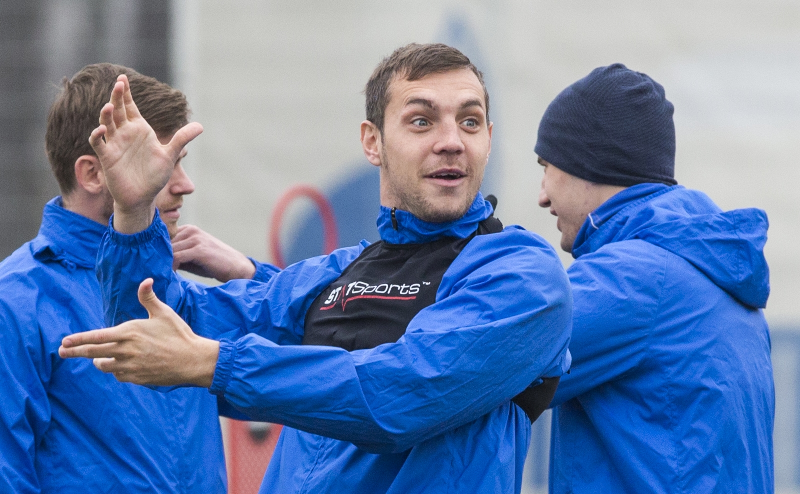 Тренировка «Зенита» перед матчем с ЦСКА