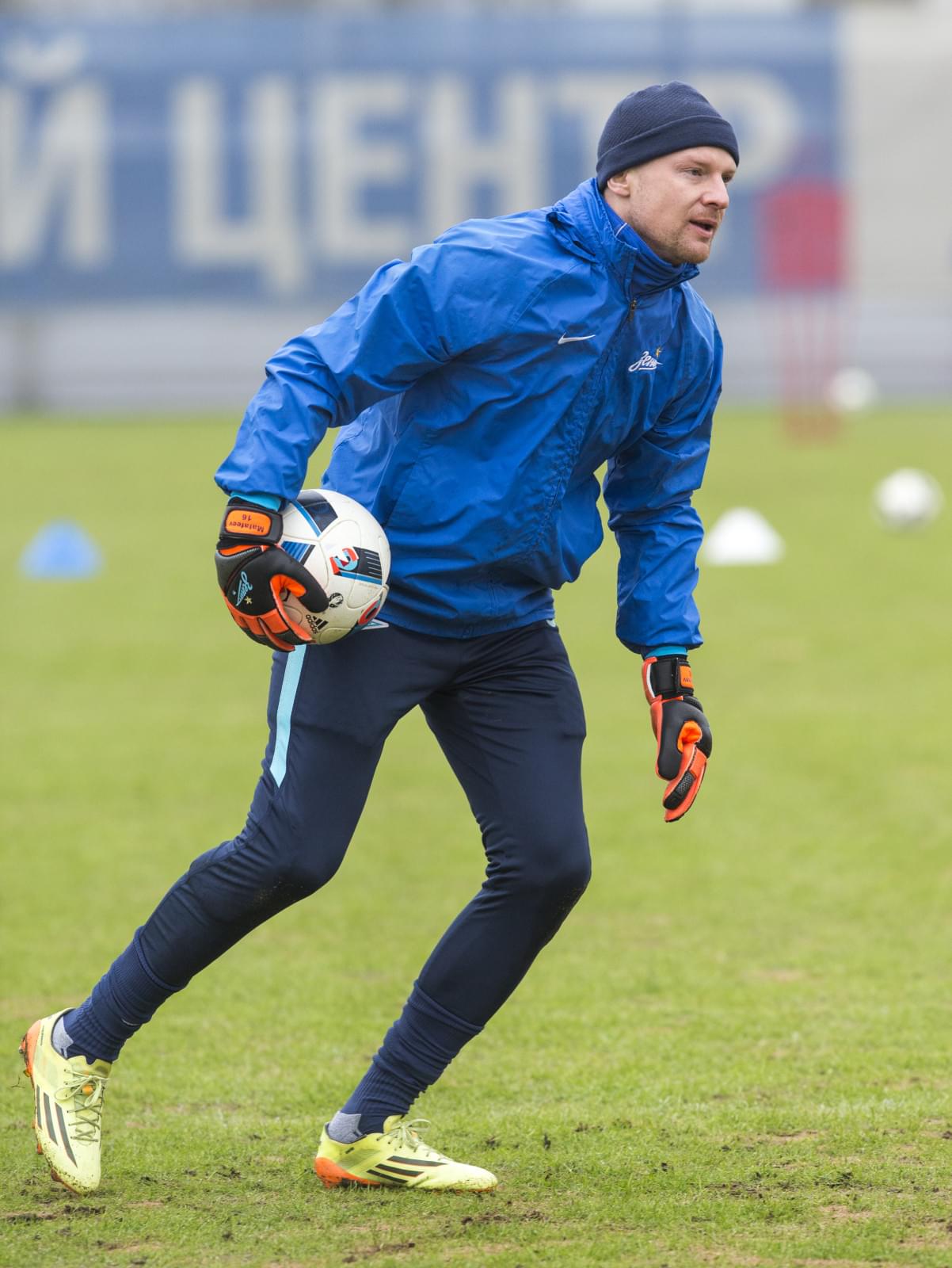 Тренировка «Зенита» перед матчем с ЦСКА