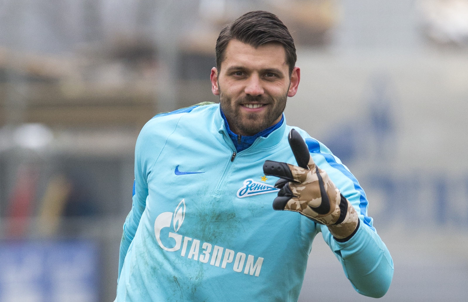 Тренировка «Зенита» перед матчем с ЦСКА