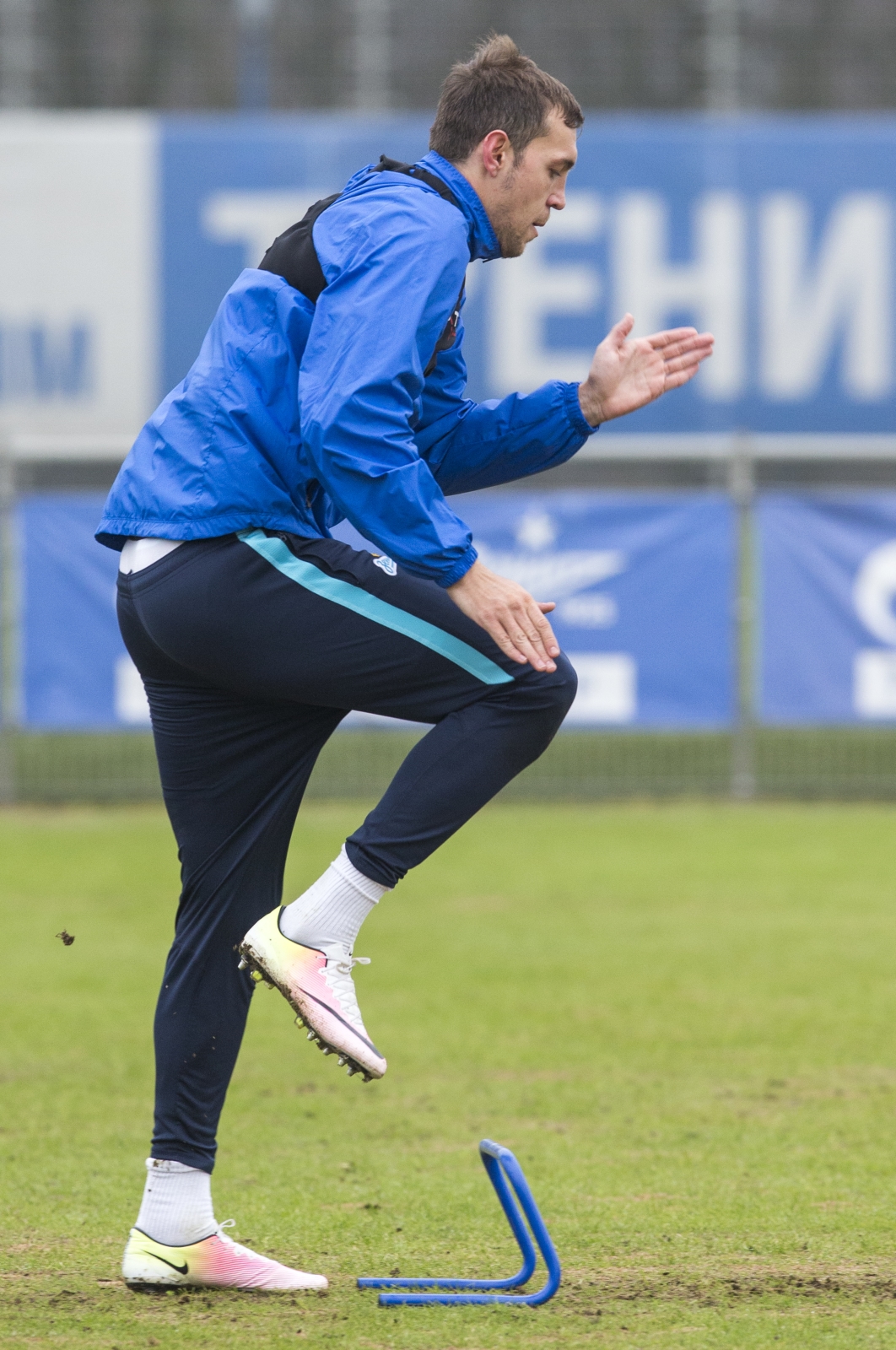 Тренировка «Зенита» перед матчем с ЦСКА