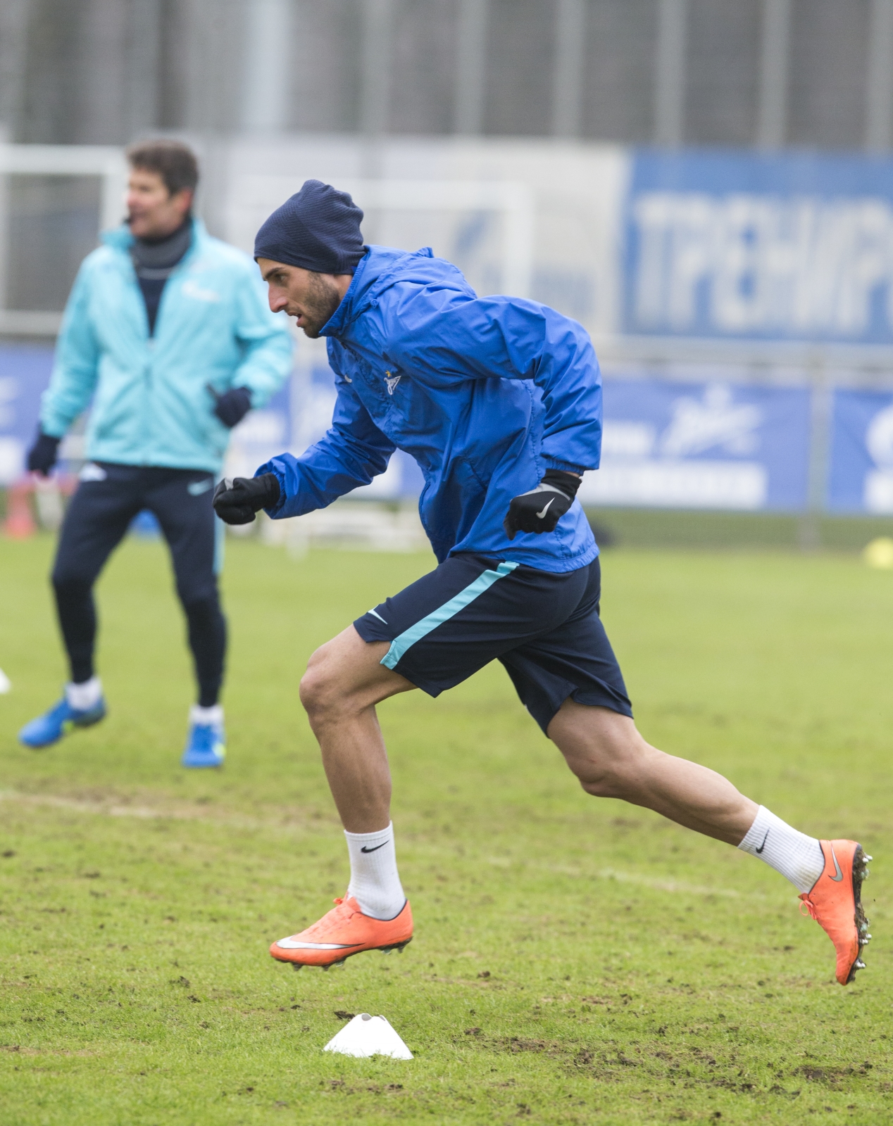 Тренировка «Зенита» перед матчем с ЦСКА