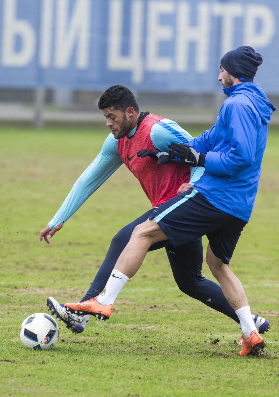 Тренировка «Зенита» перед матчем с ЦСКА