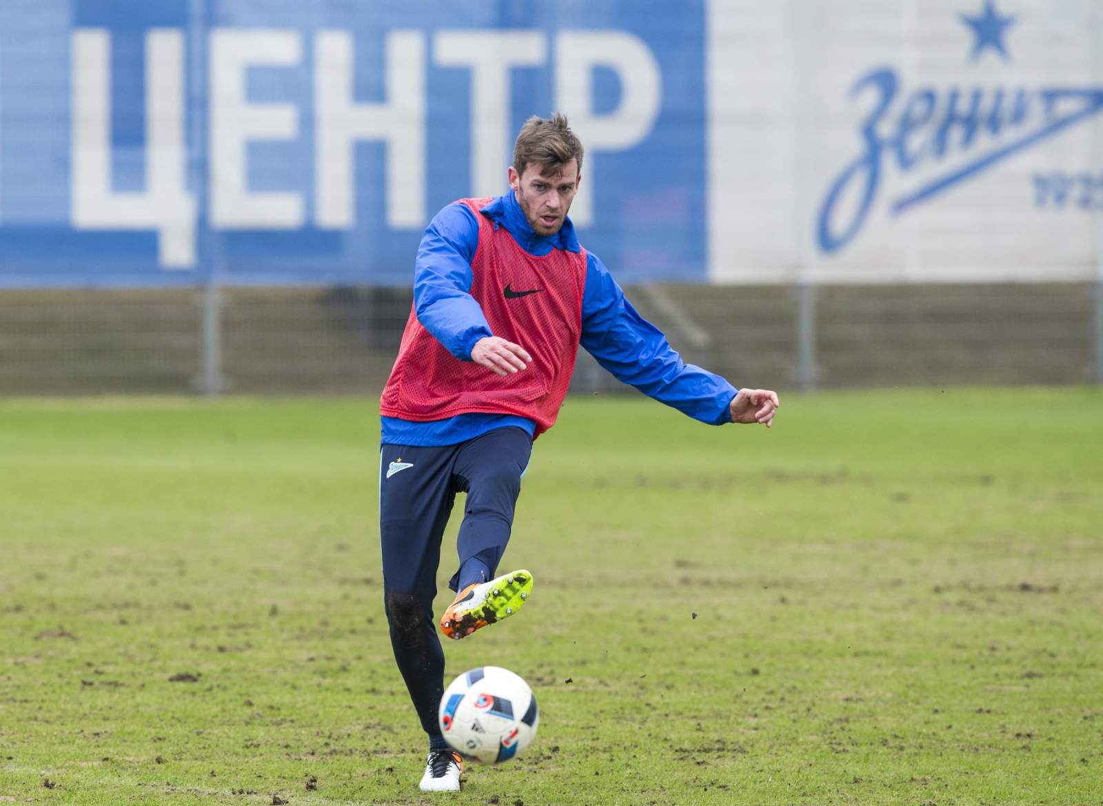 Тренировка «Зенита» перед матчем с ЦСКА