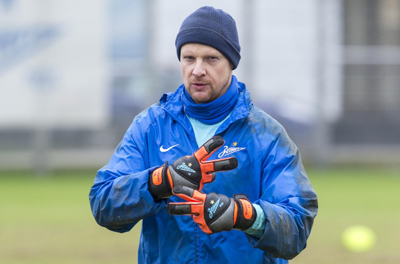 Тренировка «Зенита» перед матчем с ЦСКА