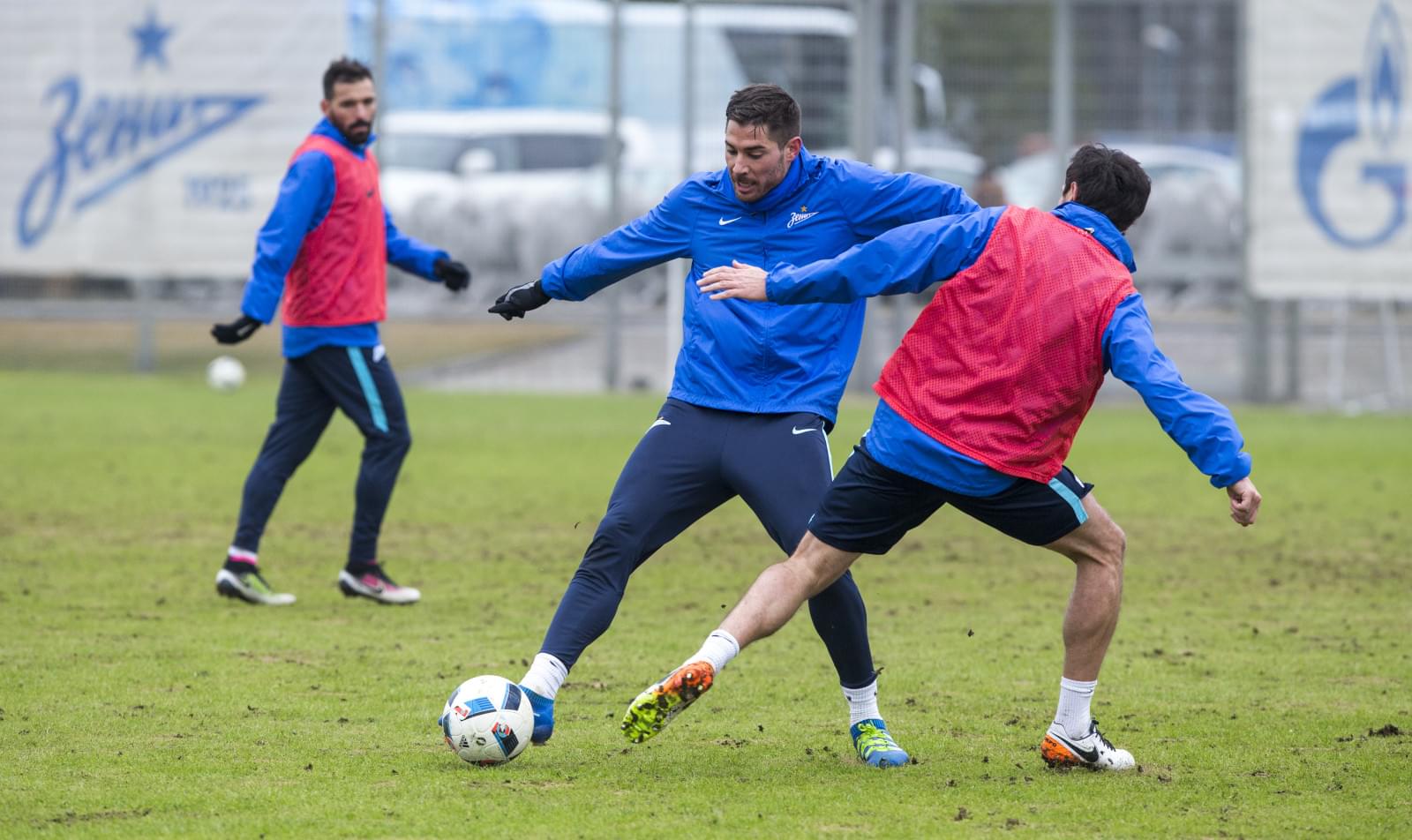 Тренировка «Зенита» перед матчем с ЦСКА