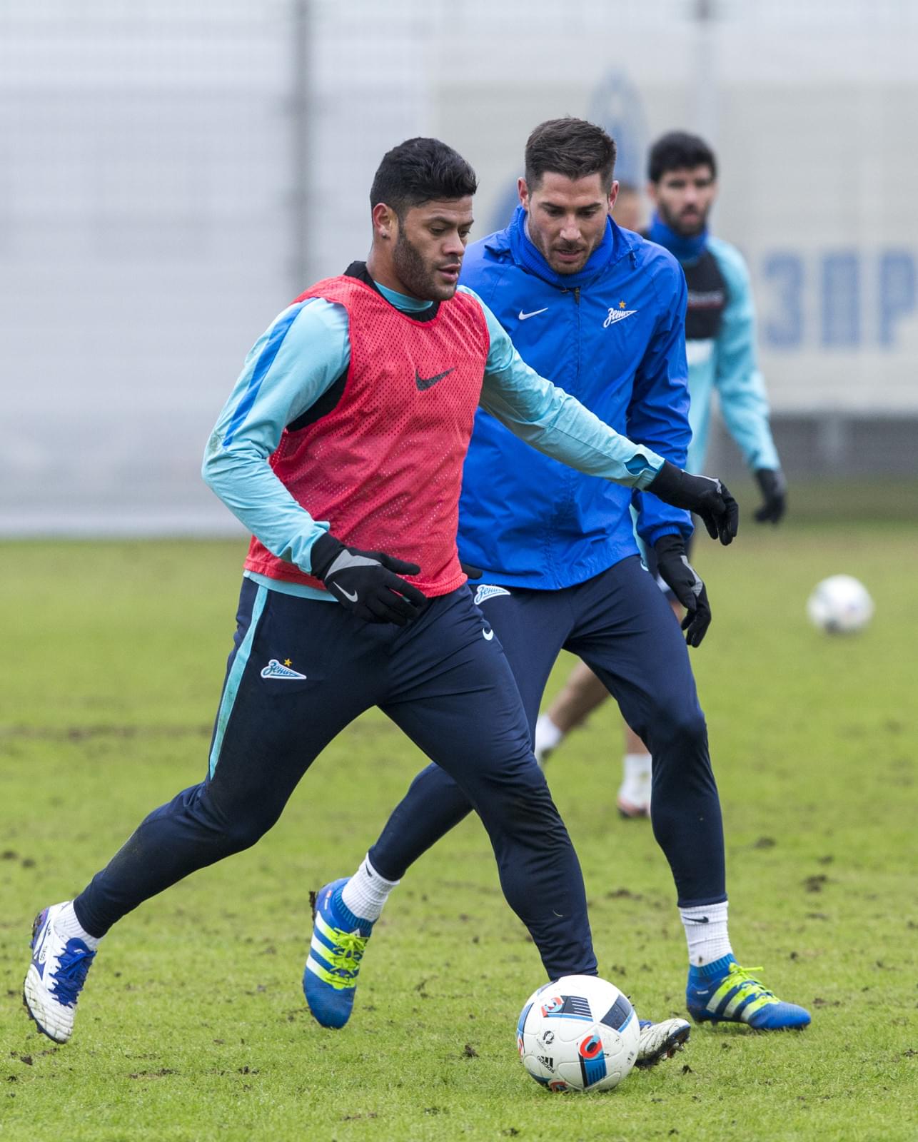 Тренировка «Зенита» перед матчем с ЦСКА