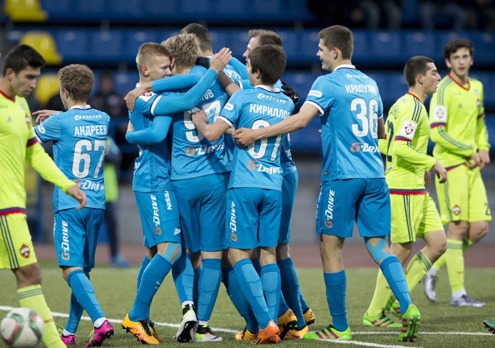 Первенство России РФПЛ, 22-тур, «Зенит»-м — ЦСКА-м