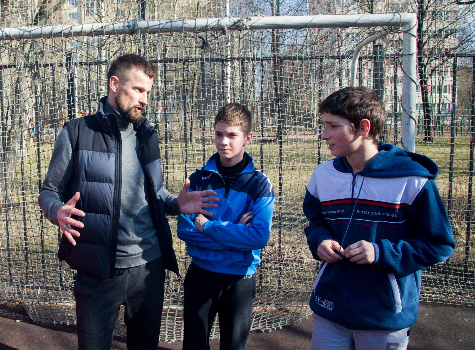 тренер «Зенита» Сергей Семак посетил Детский дом № 3