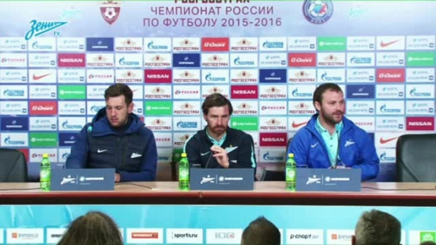 Пресс-конференция Андре Виллаш-Боаша после матча с «Кубанью»