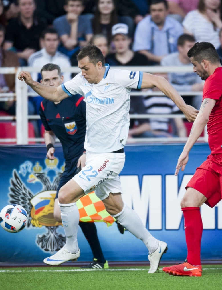 РОСГОССТРАХ Чемпионат России 2015/16, 28-й тур, «Мордовия» — «Зенит»