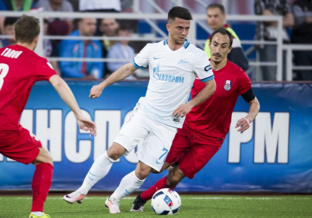 РОСГОССТРАХ Чемпионат России 2015/16, 28-й тур, «Мордовия» — «Зенит»