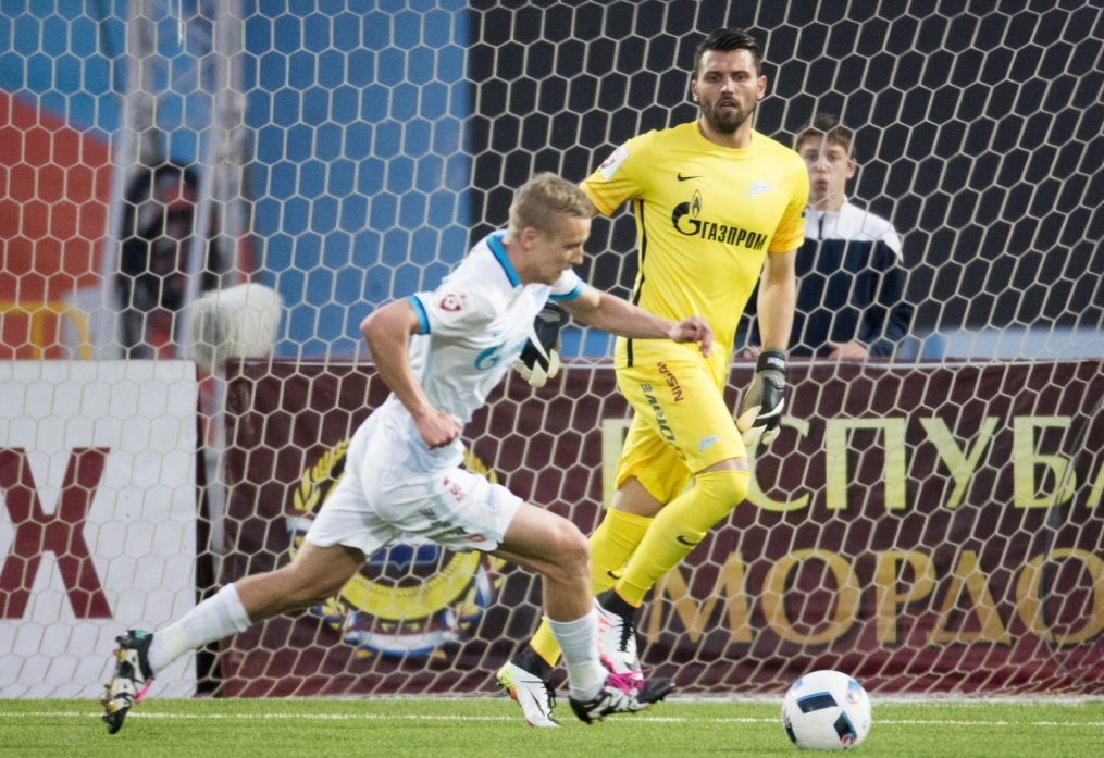 РОСГОССТРАХ Чемпионат России 2015/16, 28-й тур, «Мордовия» — «Зенит»