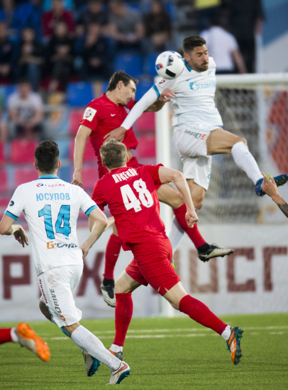 РОСГОССТРАХ Чемпионат России 2015/16, 28-й тур, «Мордовия» — «Зенит»