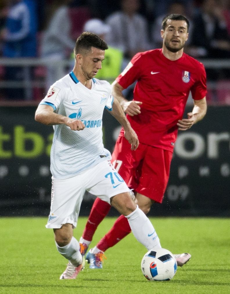 РОСГОССТРАХ Чемпионат России 2015/16, 28-й тур, «Мордовия» — «Зенит»