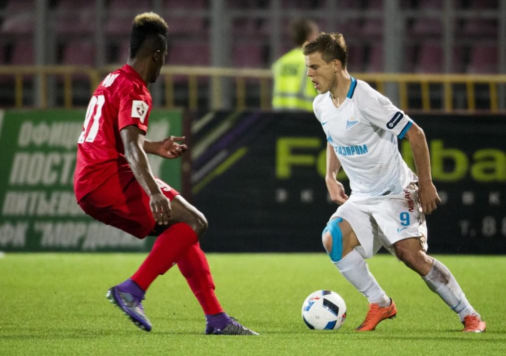 РОСГОССТРАХ Чемпионат России 2015/16, 28-й тур, «Мордовия» — «Зенит»