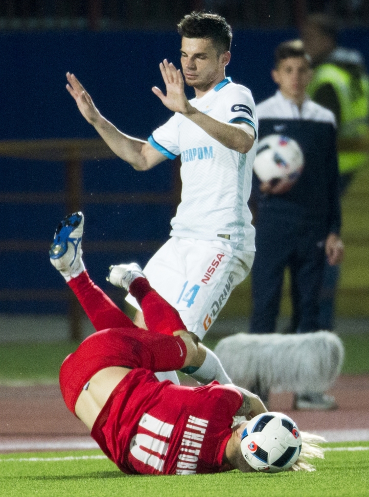 РОСГОССТРАХ Чемпионат России 2015/16, 28-й тур, «Мордовия» — «Зенит»