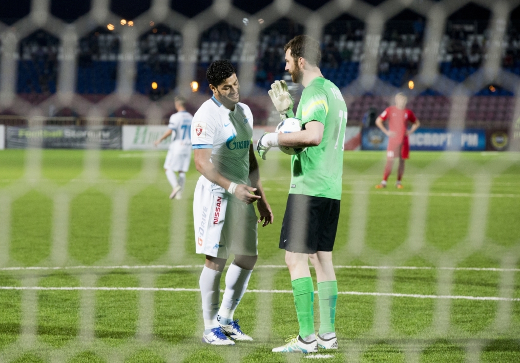 РОСГОССТРАХ Чемпионат России 2015/16, 28-й тур, «Мордовия» — «Зенит»