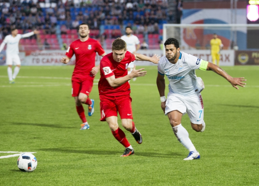 РОСГОССТРАХ Чемпионат России 2015/16, 28-й тур, «Мордовия» — «Зенит»